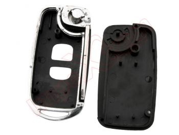 Carcasa genérica compatible para telemandos Mazda, 2 botones